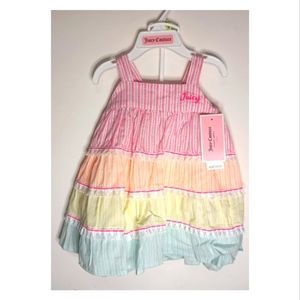 New Juicy Couture Kids 2pc Girls Dress 3-6M.